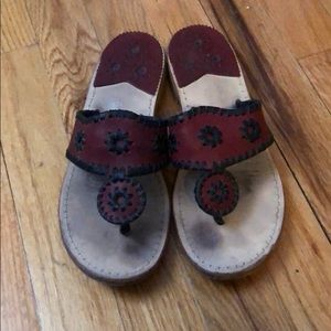 Garnet & Black Jack Rogers